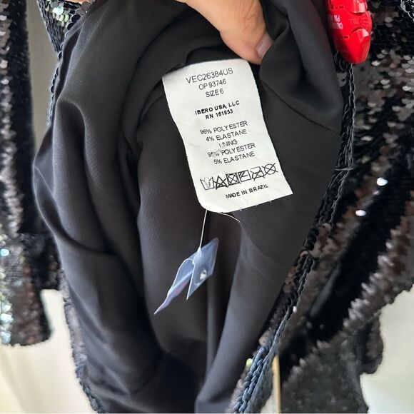 PatBO Cut Out Sequin Mini Dress - Picture 3 of 13